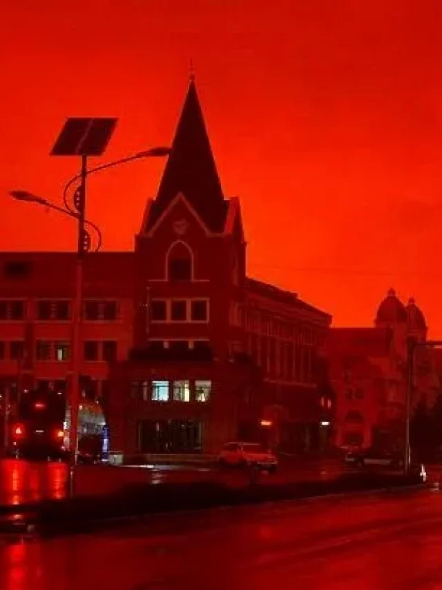 Blood Red Sky  appeared in China